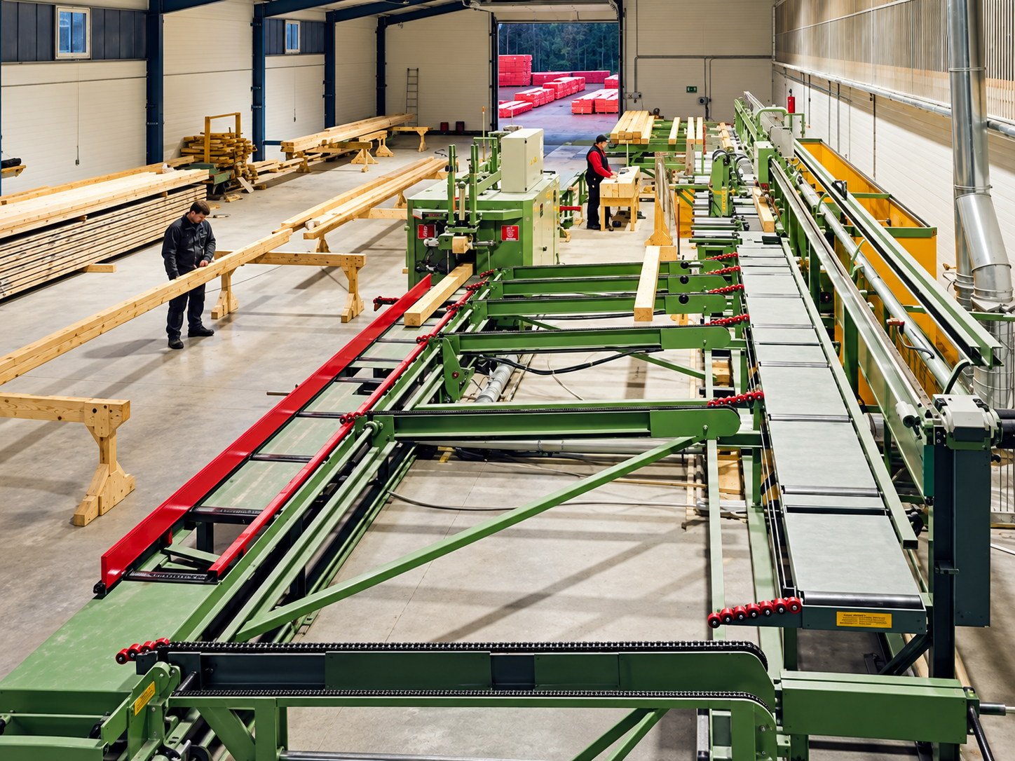 Dachstühle – Bestandsfoto aus dem Unternehmensarchiv