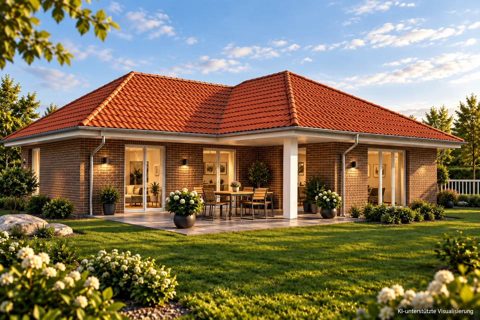 Bungalow Morgentau – Hausansicht