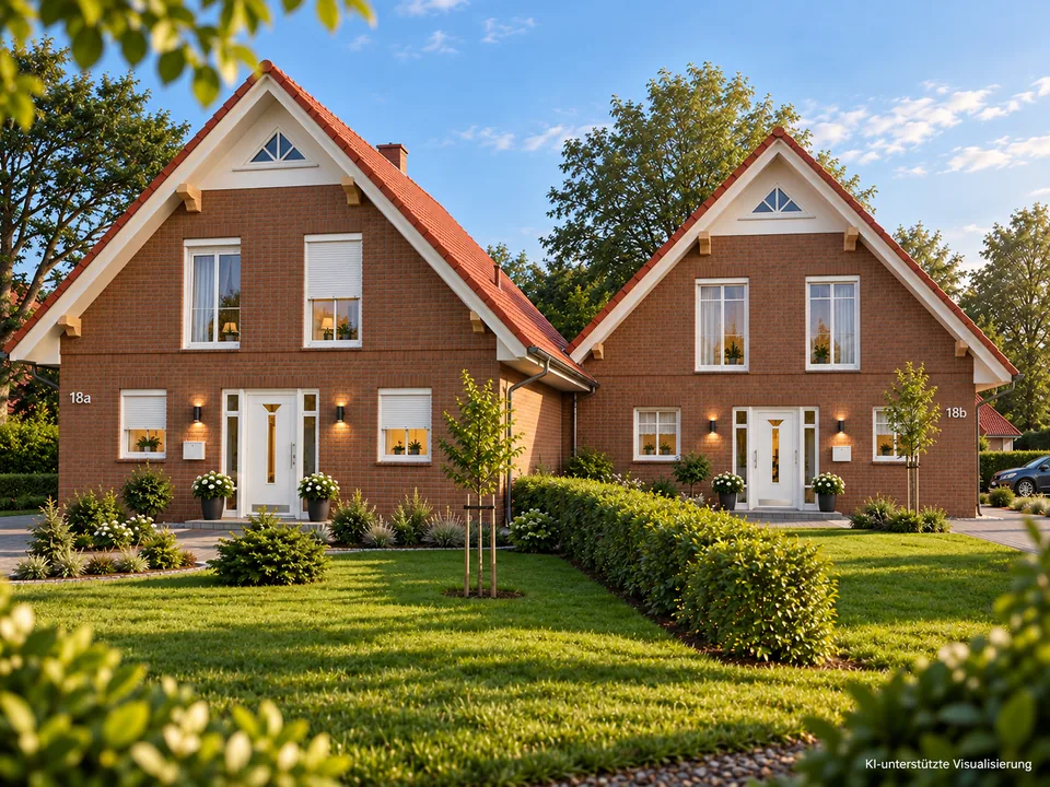 Doppelhaus Azalee – Hausansicht